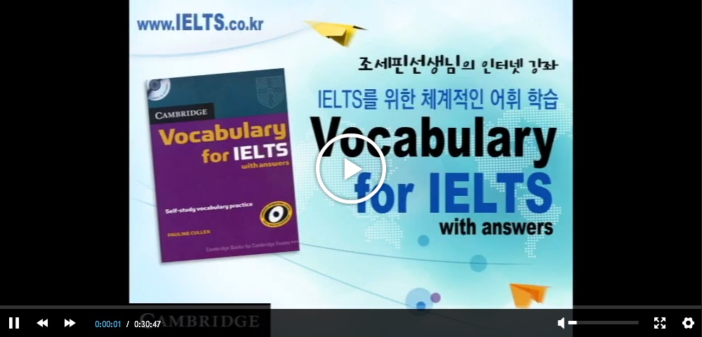 Vocabulary for IELTS ð